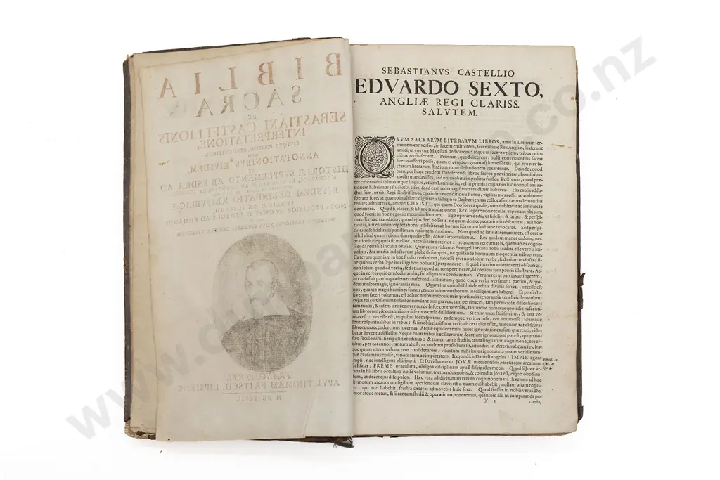 Biblia Sacra Ex Sebastiani Castellionis Interpretatione Image 1++