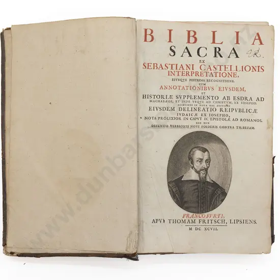 Biblia Sacra Ex Sebastiani Castellionis Interpretatione