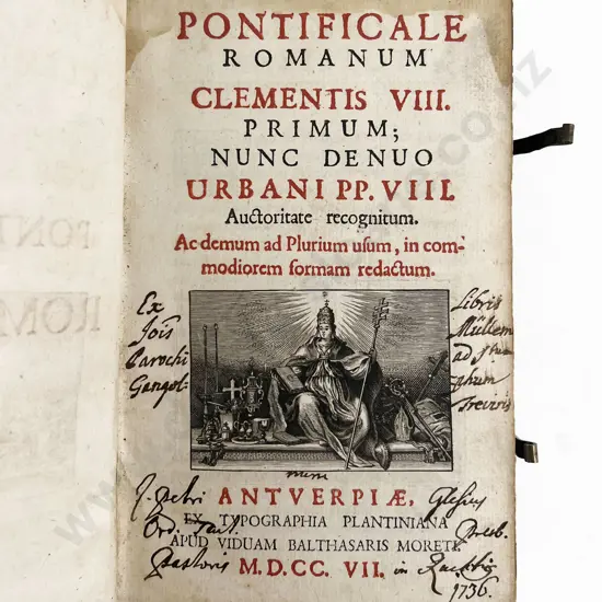 Pontificale Romanum Clementis VIII