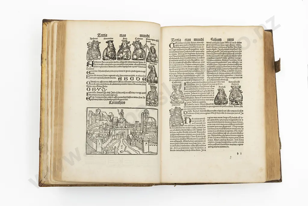 Schedel (Hartmann) Liber chronaricum Augsburgh Johann Schonsperger 1497 Image 1++