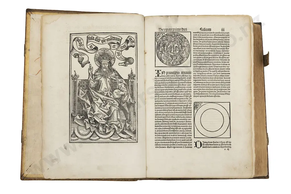 Schedel (Hartmann) Liber chronaricum Augsburgh Johann Schonsperger 1497 Image 1++