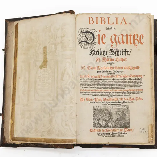 Bible (German) 1668