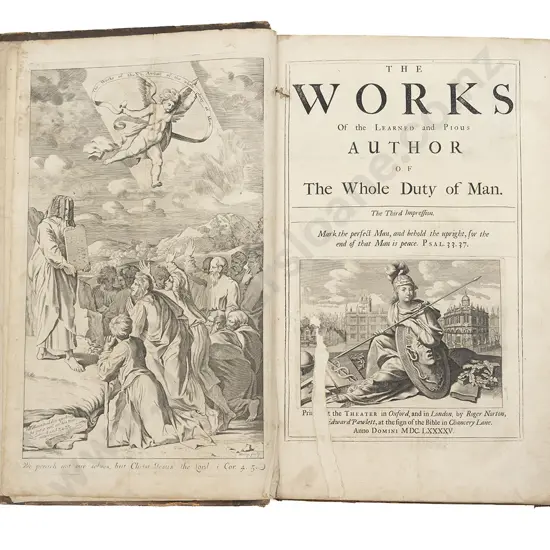 Allestree Richard - The Works Of the Learned and Pious Author Of The Whole Duty of Man (2 Volumes in 1)