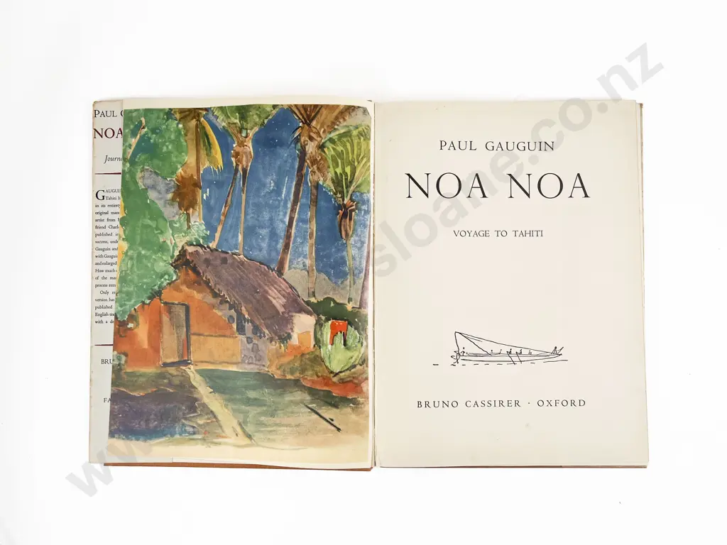 Gaugin Paul - Noa Noa Voyage To Tahiti Image 1++