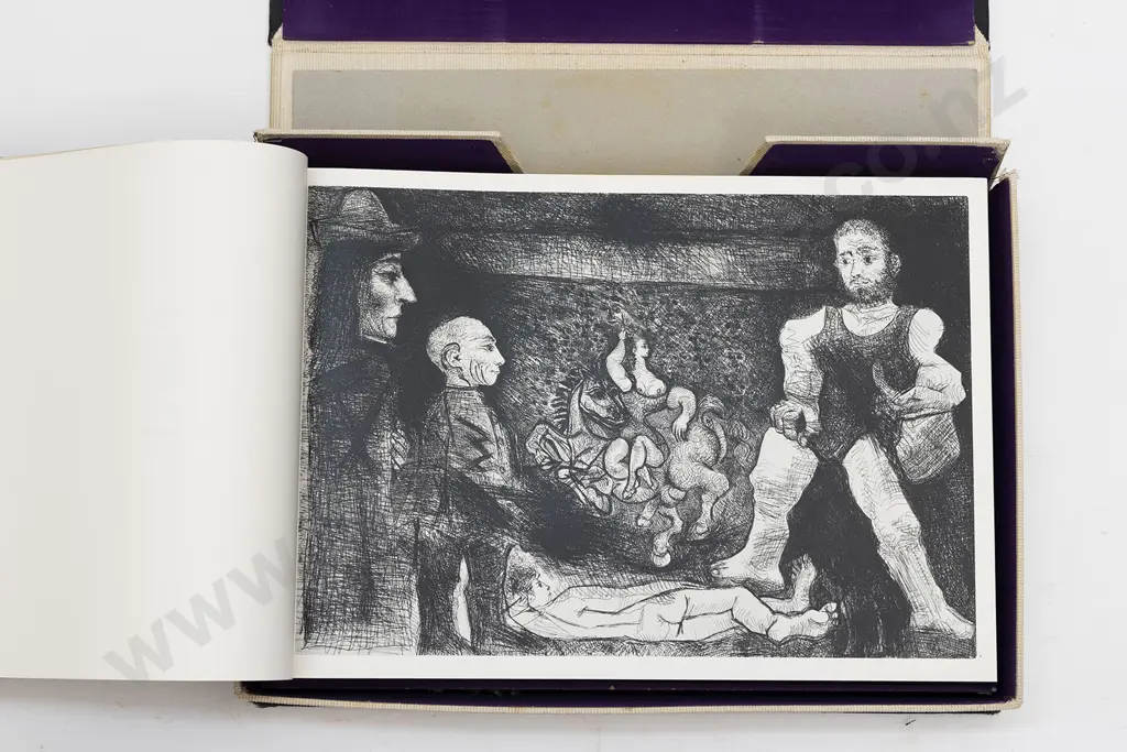 Picasso Pablo (1881-1973) Picasso 347 - (2 Volumes) Image 1++