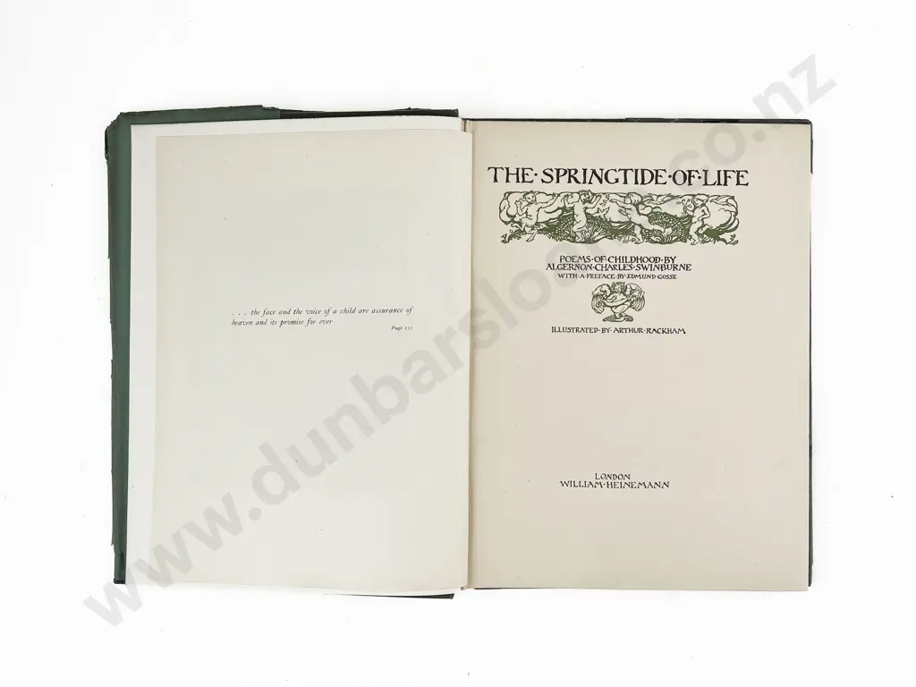 Swinburne Algernon Charles - The Springtide Of Life Image 1++