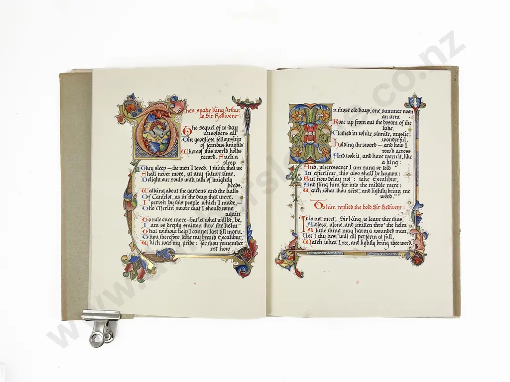 Tennyson Lord Alfred - Morte D'Arthur Image 1++
