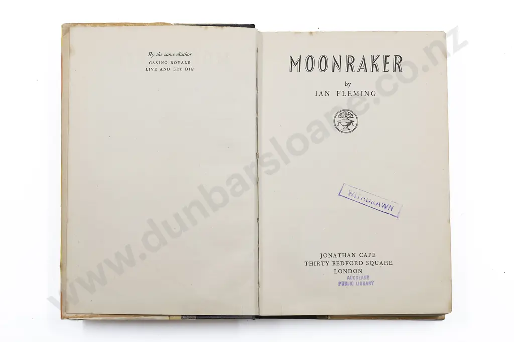 Fleming Ian - MOONRAKER Image 1++