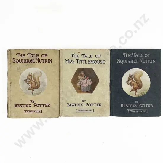 Potter Beatrix - The Tale Of Squirrel Nutkin (x2) & The Tale Of Mrs Tittlemouse