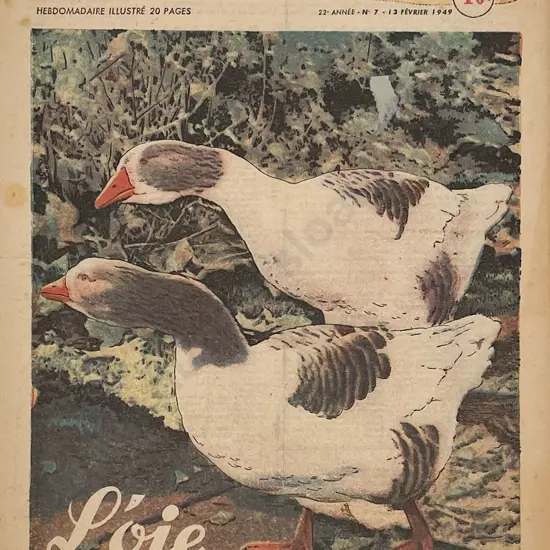 Three 1950s French Rustica Journal Covers