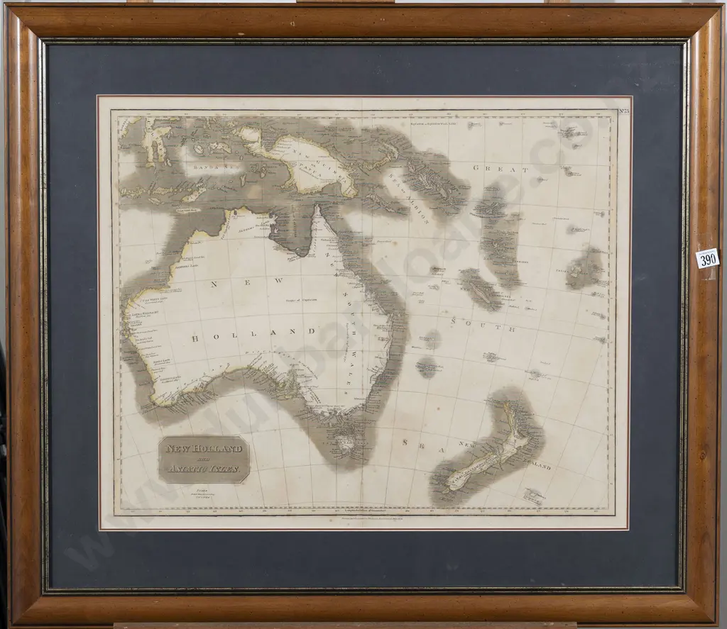 John Thomson - Map Of New Holland & Asiatic Isles Image 1++