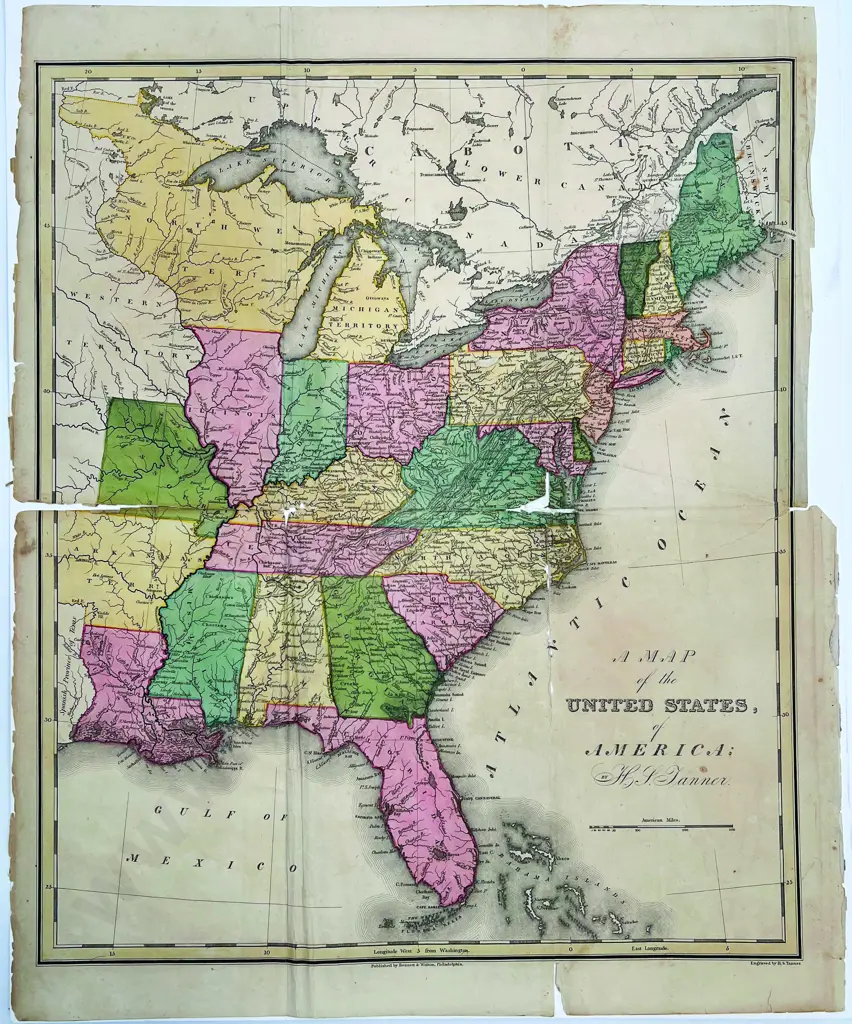 19th Century Map Of England Image 1++