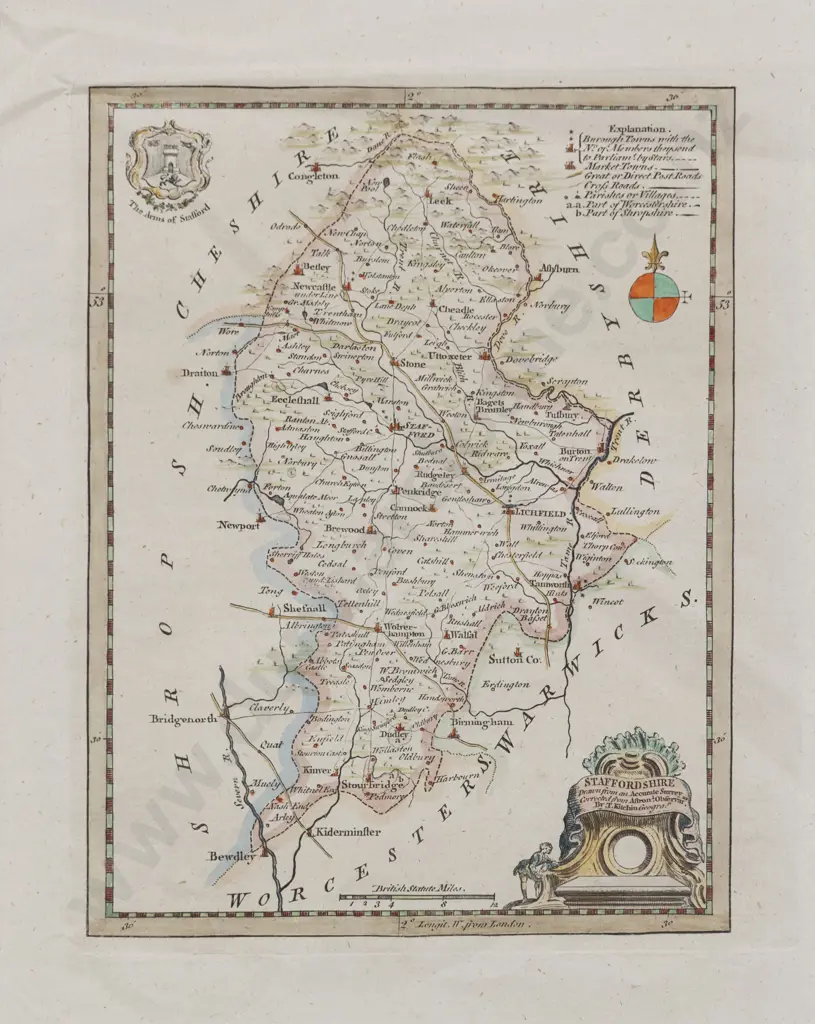 Thomas Kitchin - Staffordshire 1748 Image 1++