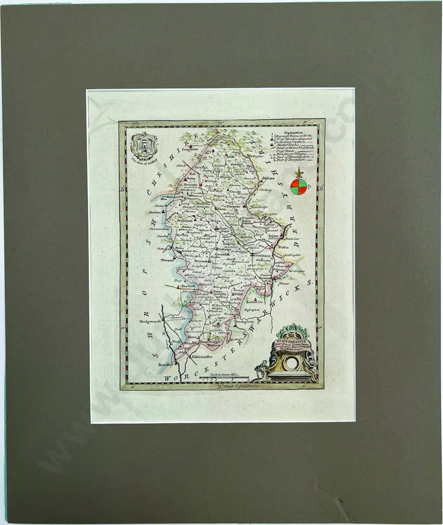 Thomas Kitchin - Staffordshire 1748 Image 1++
