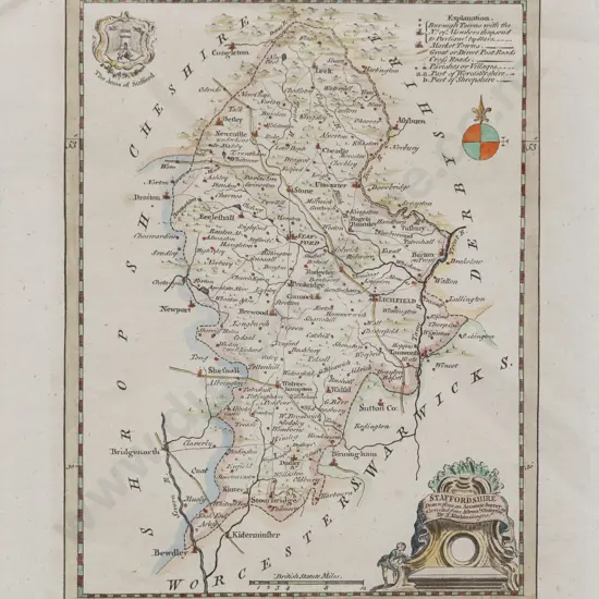 Thomas Kitchin - Staffordshire 1748