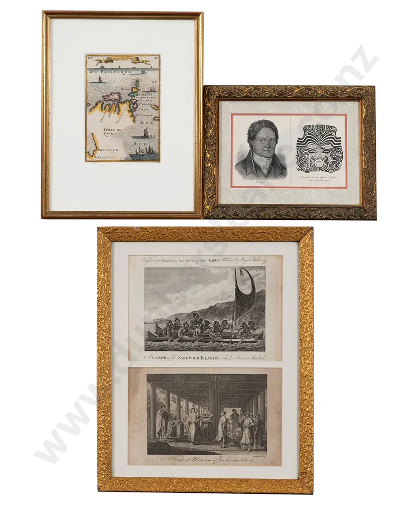 Three Framed Works - Te Pehi Image 1++