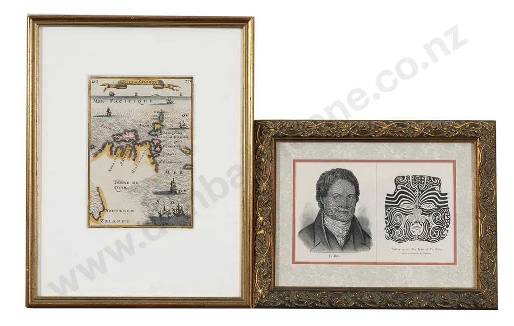 Three Framed Works - Te Pehi Image 1++