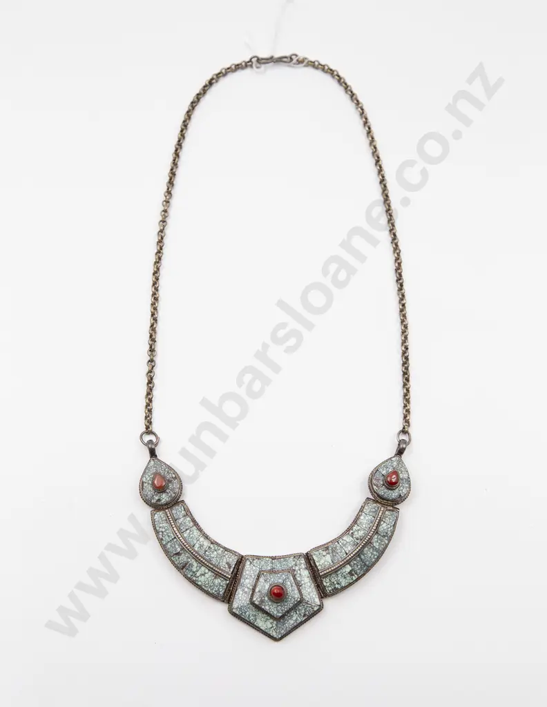 Vintage Nepalese/Tibetan Necklace Image 1++