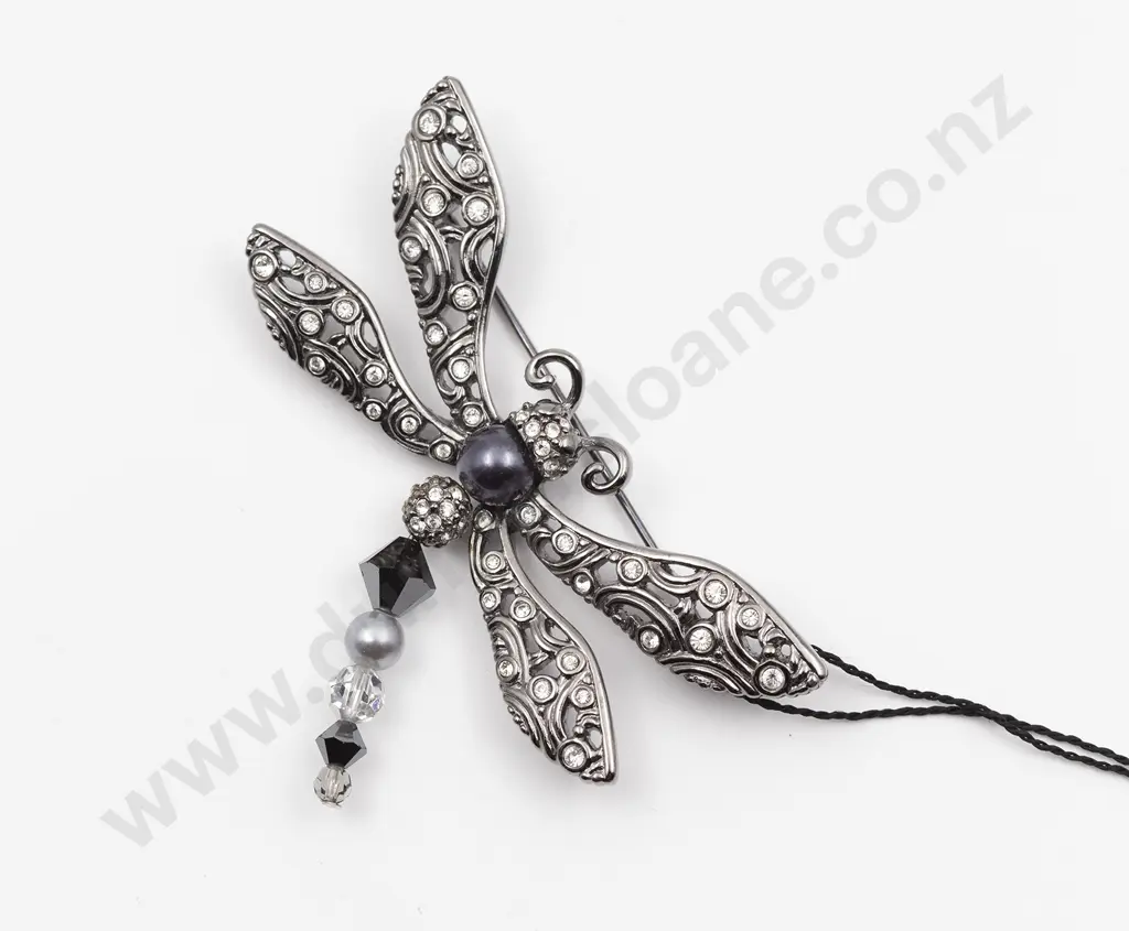 Swarovski Dragonfly Brooch Image 1++