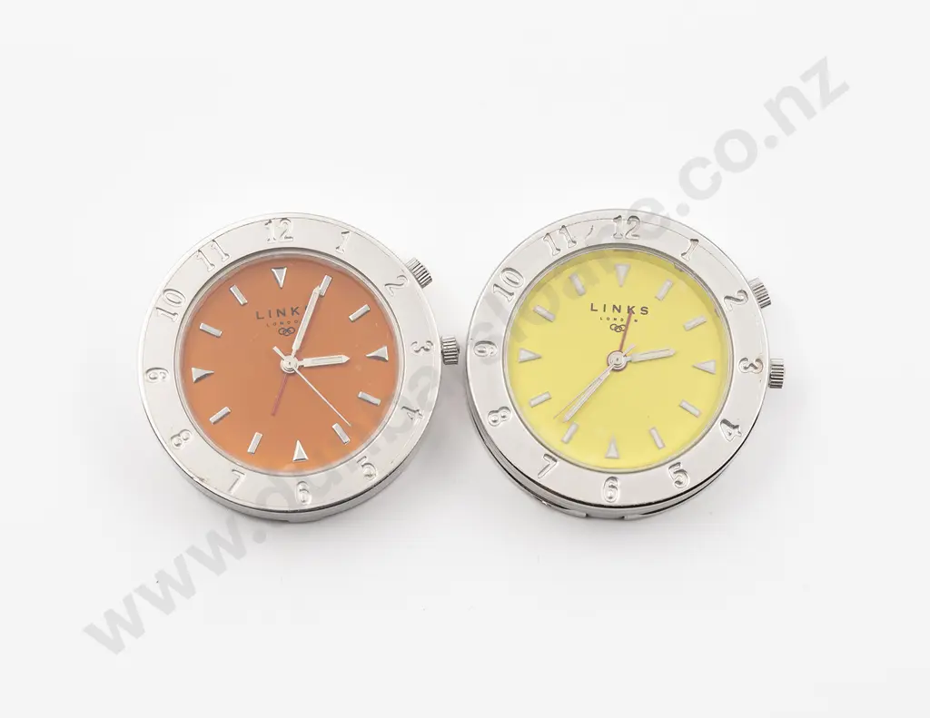 Two Links of London Travel Alarm Clocks Image 1++