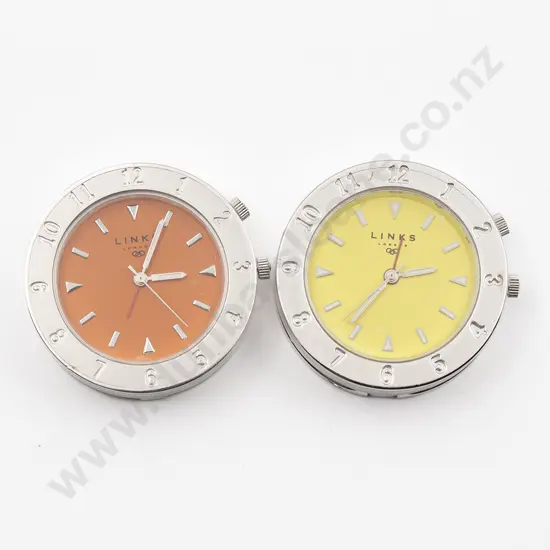 Two Links of London Travel Alarm Clocks