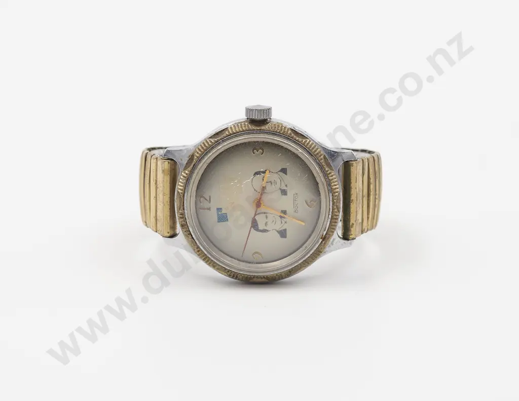 Boctok Gorbachev & Reagan Manual Wind Gents Wristwatch Image 1++