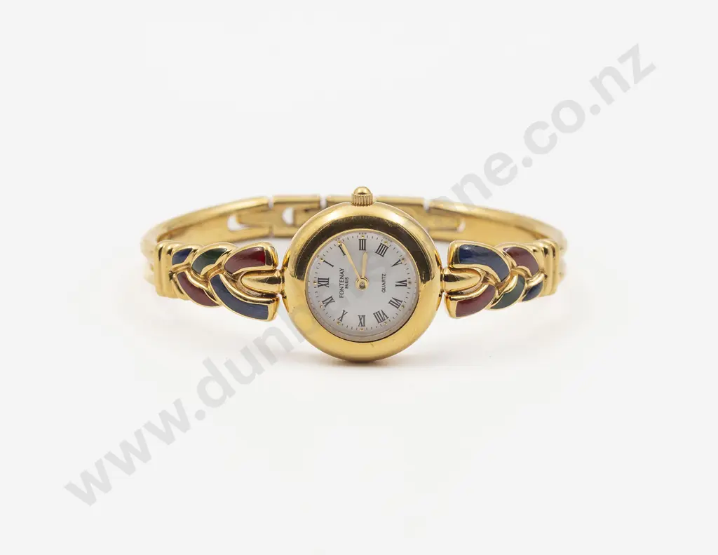 Fontenay Paris Quartz Ladies Dress Wrist Watch Image 1++