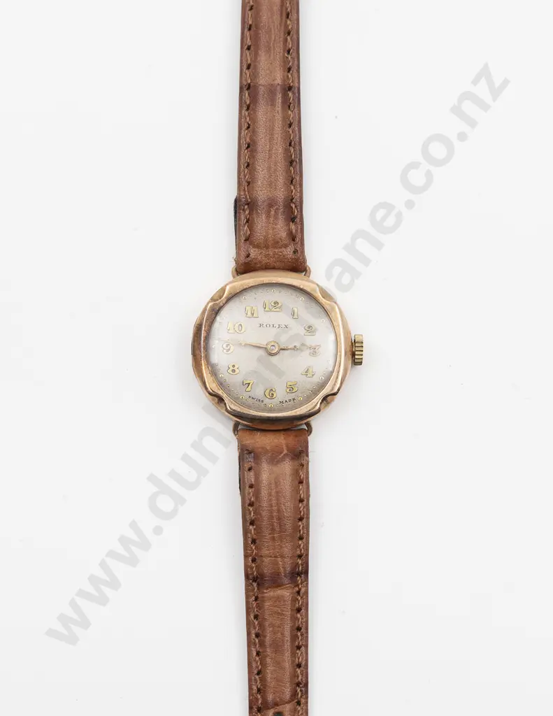 Vintage 9ct Cased Rolex Ladies Manual Wind Wrist Watch Image 1++