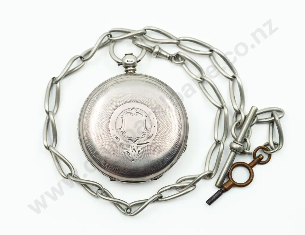 Stewart Dawson Liverpool S/S Hunter Cased Key Wind Pocket Watch Image 1++