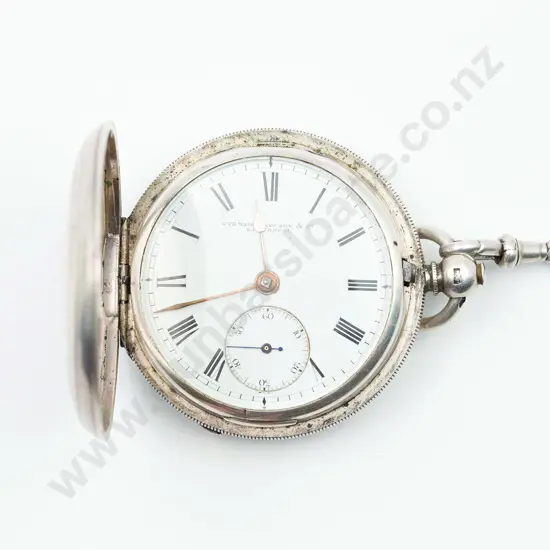 Stewart Dawson Liverpool S/S Hunter Cased Key Wind Pocket Watch