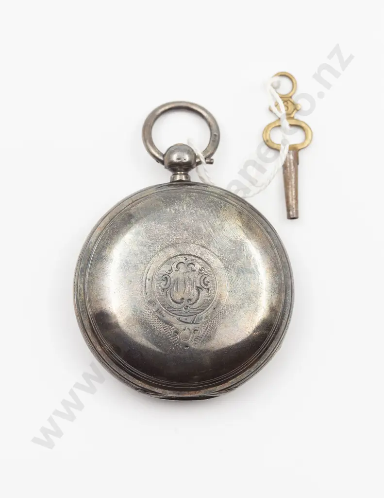S/S Hunter Cased Pocket Watch Image 1++