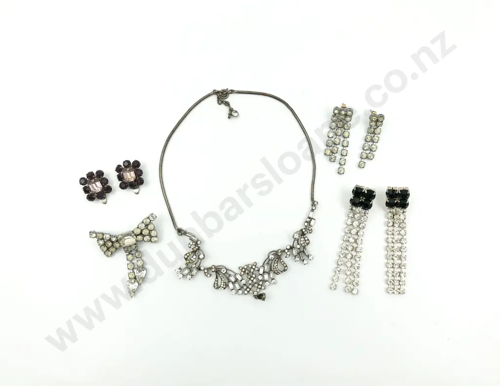Small Collection Diamonte Jewellery Image 1++