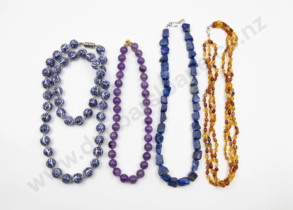 Four Bead Necklaces Image 1++