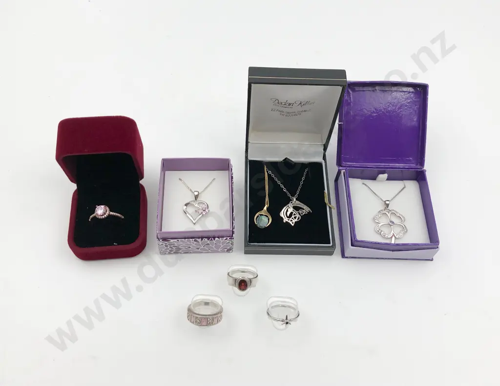 As New Silver & Crystal Jewellery Image 1++