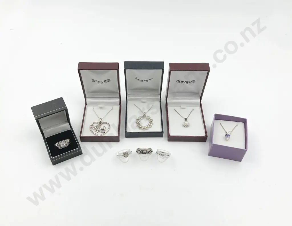 As New Silver & Crystal Jewellery Image 1++
