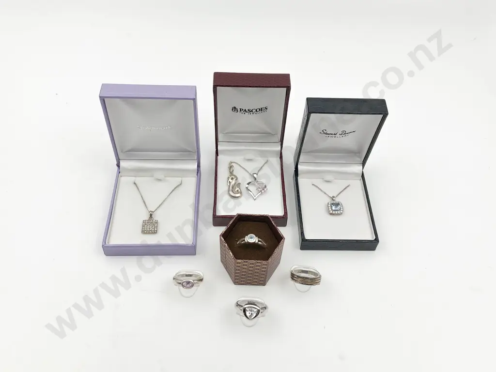 As New Silver & Crystal Jewellery Image 1++
