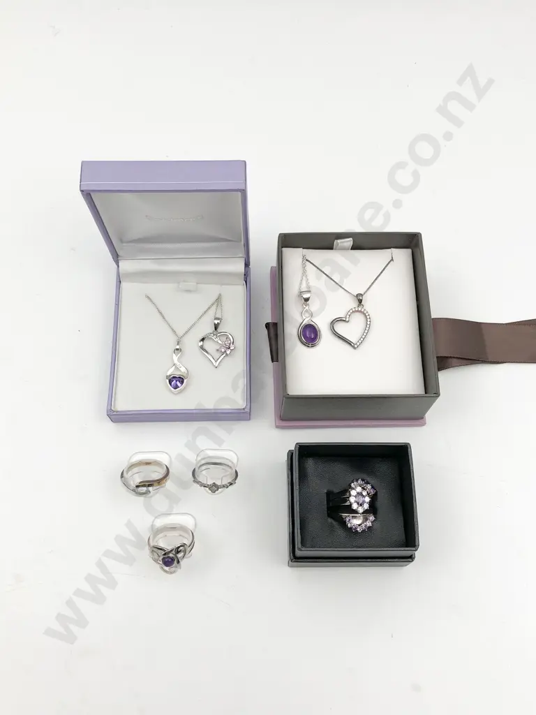 As New Silver & Crystal Jewellery Image 1++