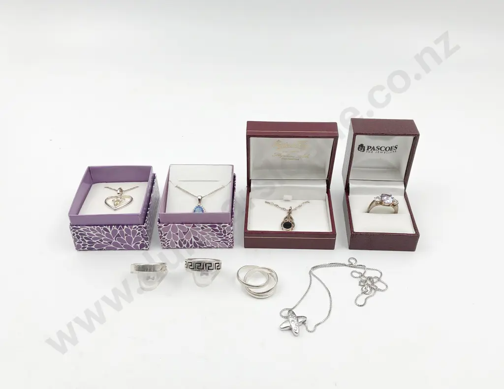 As New Silver & Crystal Jewellery Image 1++