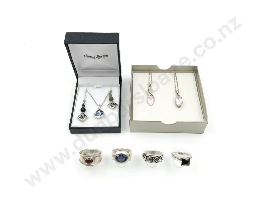 As New Silver & Crystal Jewellery Image 1++