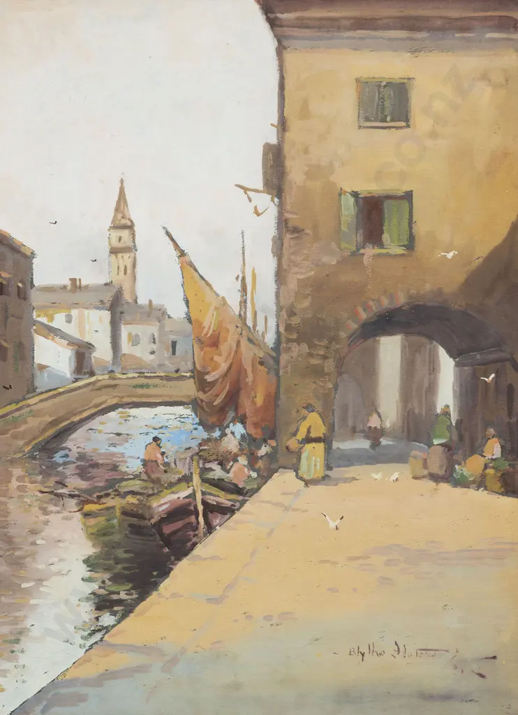 Blythe Fletcher (1890-1949) - Whitby Image 1++