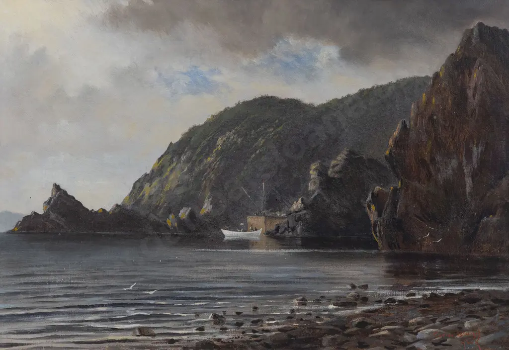 Henry William Kirkwood (1854-1925) - Cuvier Island Image 1++