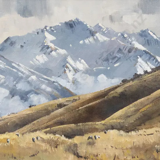 Brian Halliday (1936 - 1994) - "Winter Snow