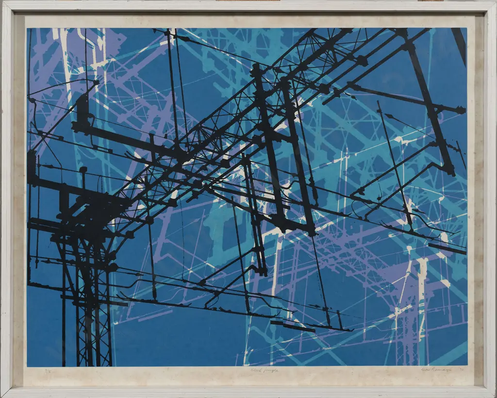Don Ramage (1923 - 2009) - Steel Jungle Image 1++