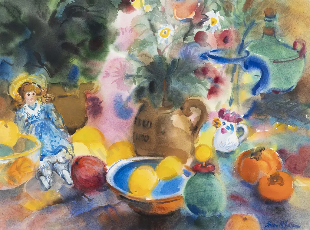 Shona McFarlane (1929 -2001) - Untitled Still Life Image 1++