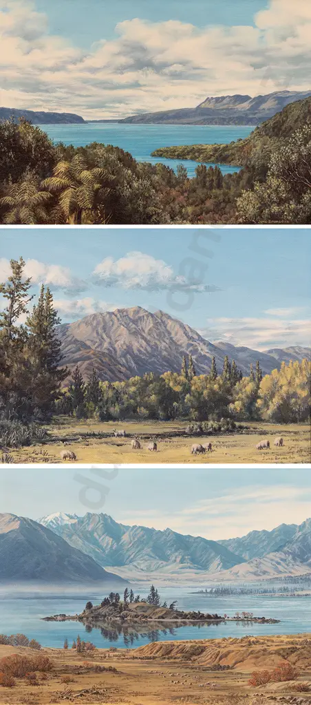 June Brunsdon - "Lake Tarawera" Image 1++