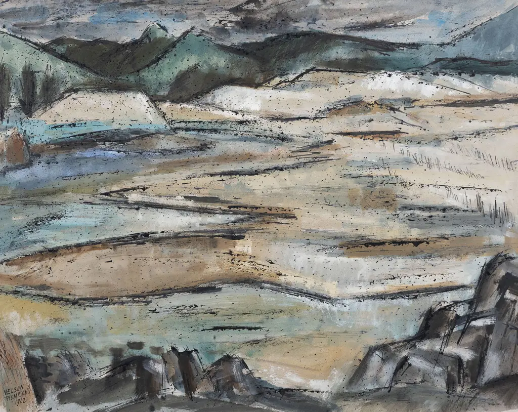 Nelson Thompson (1918 - 1990) - Kaitoke Beach Image 1++