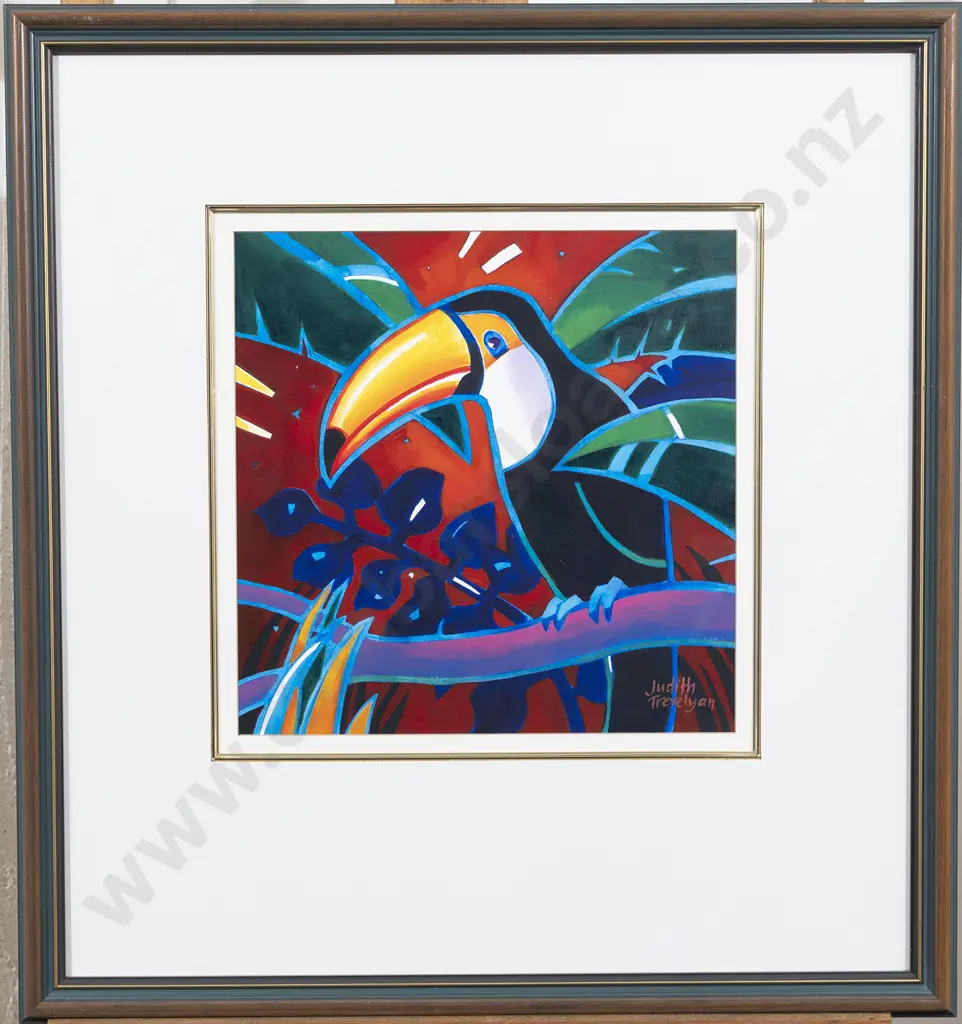 Judith Trevelyan - Ridged Hornbill & Toco Toucan (pair) Image 1++