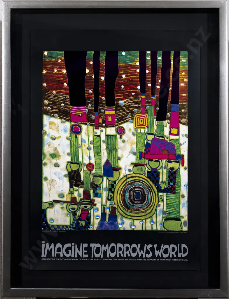 Friedrich Hundertwasser - Imagine Tomorrows World Image 1++