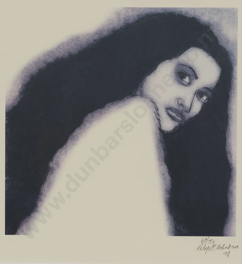 Robyn Kahukiwa (b. 1938) - Ko Hinetitama Koe Image 1++