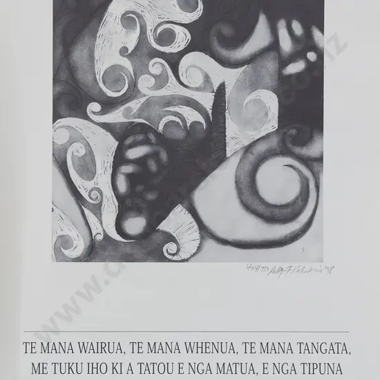 Robyn Kahukiwa (b1938) - Te Mana Wairua